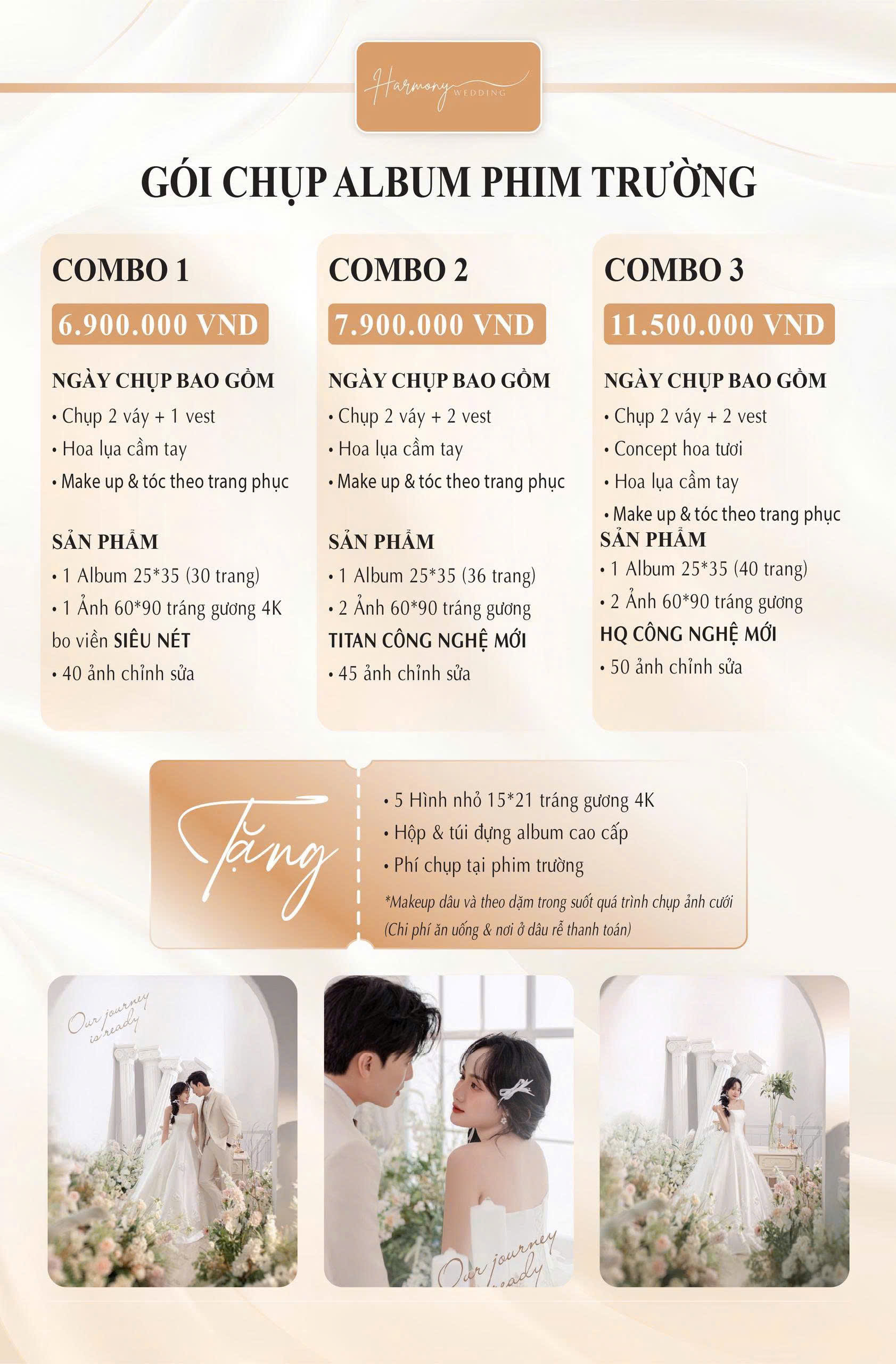 Bảng giá dịch vụ Harmony Wedding - Trang 10
