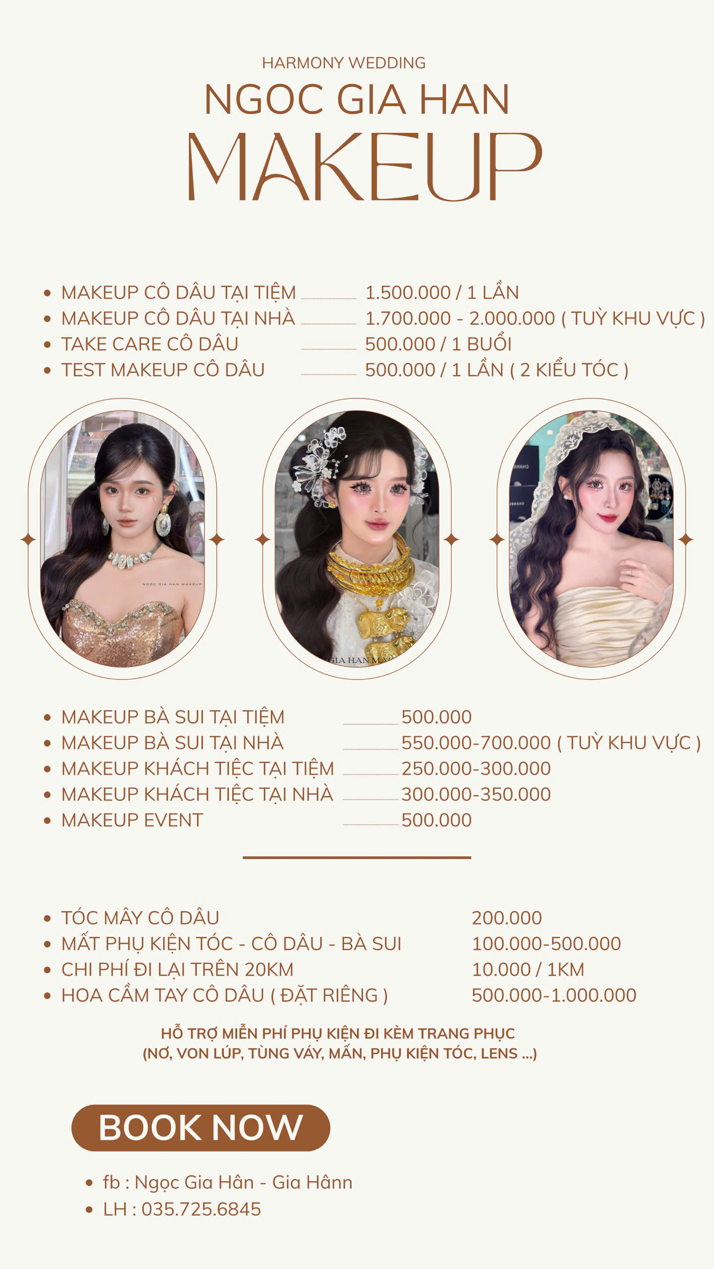 Bảng giá dịch vụ Harmony Wedding - Trang 6