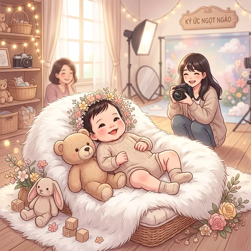 Kinh Nghiệm Chụp Ảnh Cho Bé Tại Studio Đẹp & Trọn Khoảnh Khắc Tự Nhiên Tại Trảng Bom