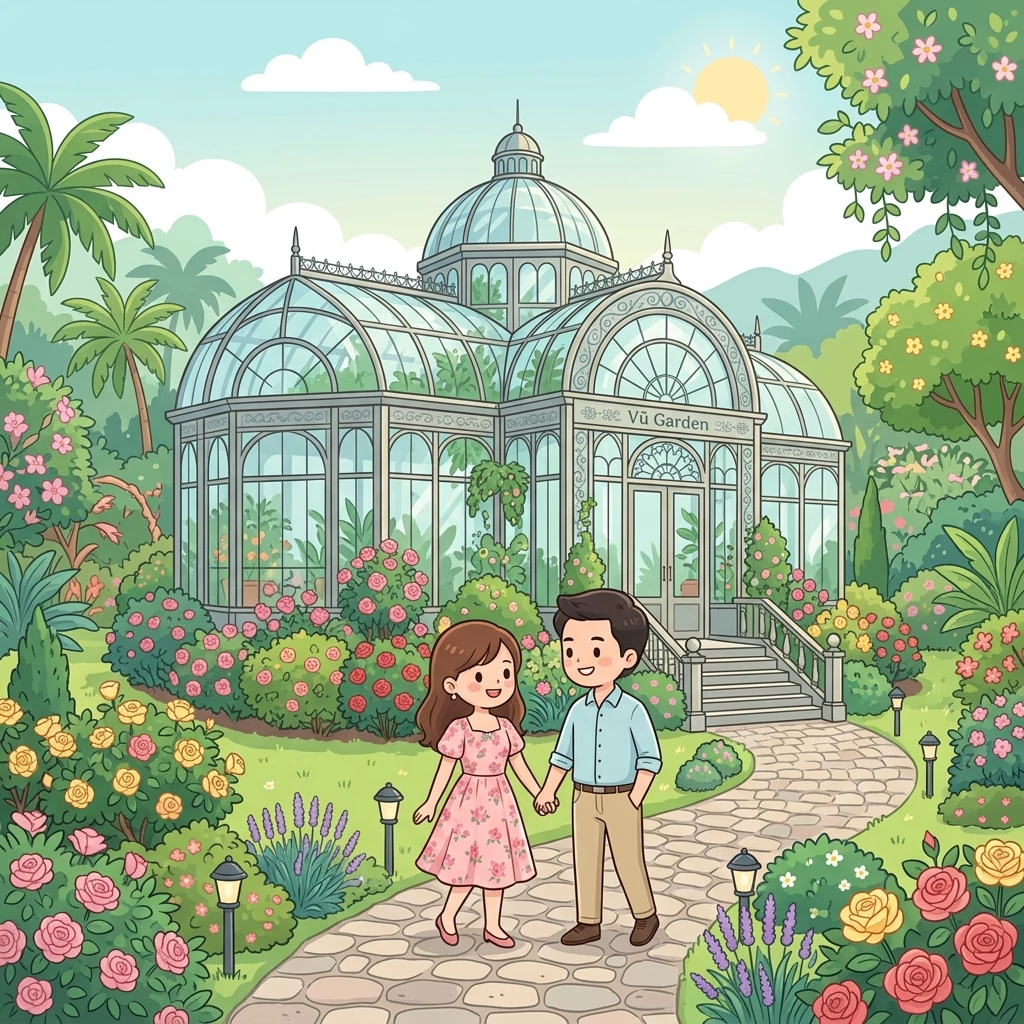 Vũ Garden Bình Dương - Thánh Đường Ảnh Cưới Cổ Điển & Thơ Mộng