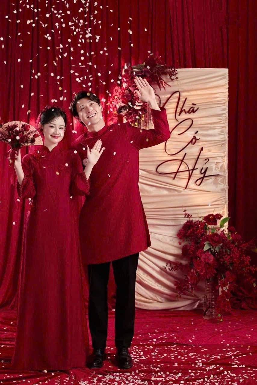 Mẫu áo dài thiết kế cao cấp Harmony Wedding - Hình 7