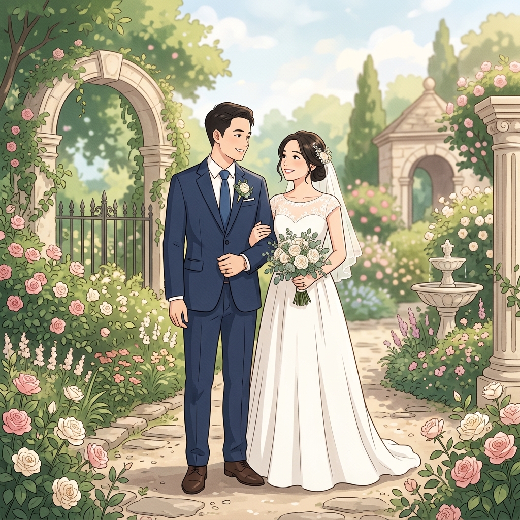 Hậu trường chụp cưới An Garden - Harmony Wedding