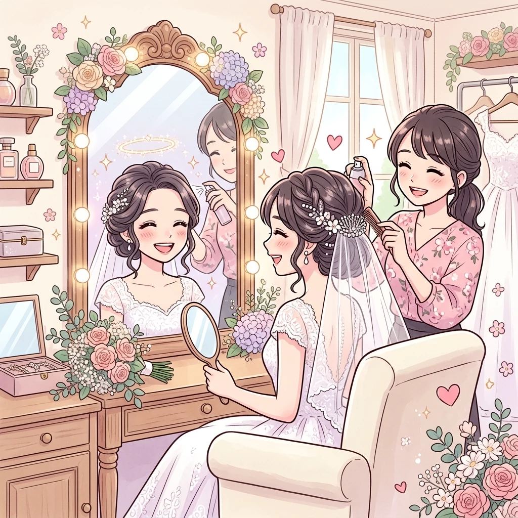 Dịch vụ trang điểm cô dâu Harmony Wedding